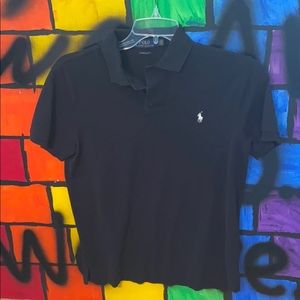 Black Ralph Lauren short sleeved polo